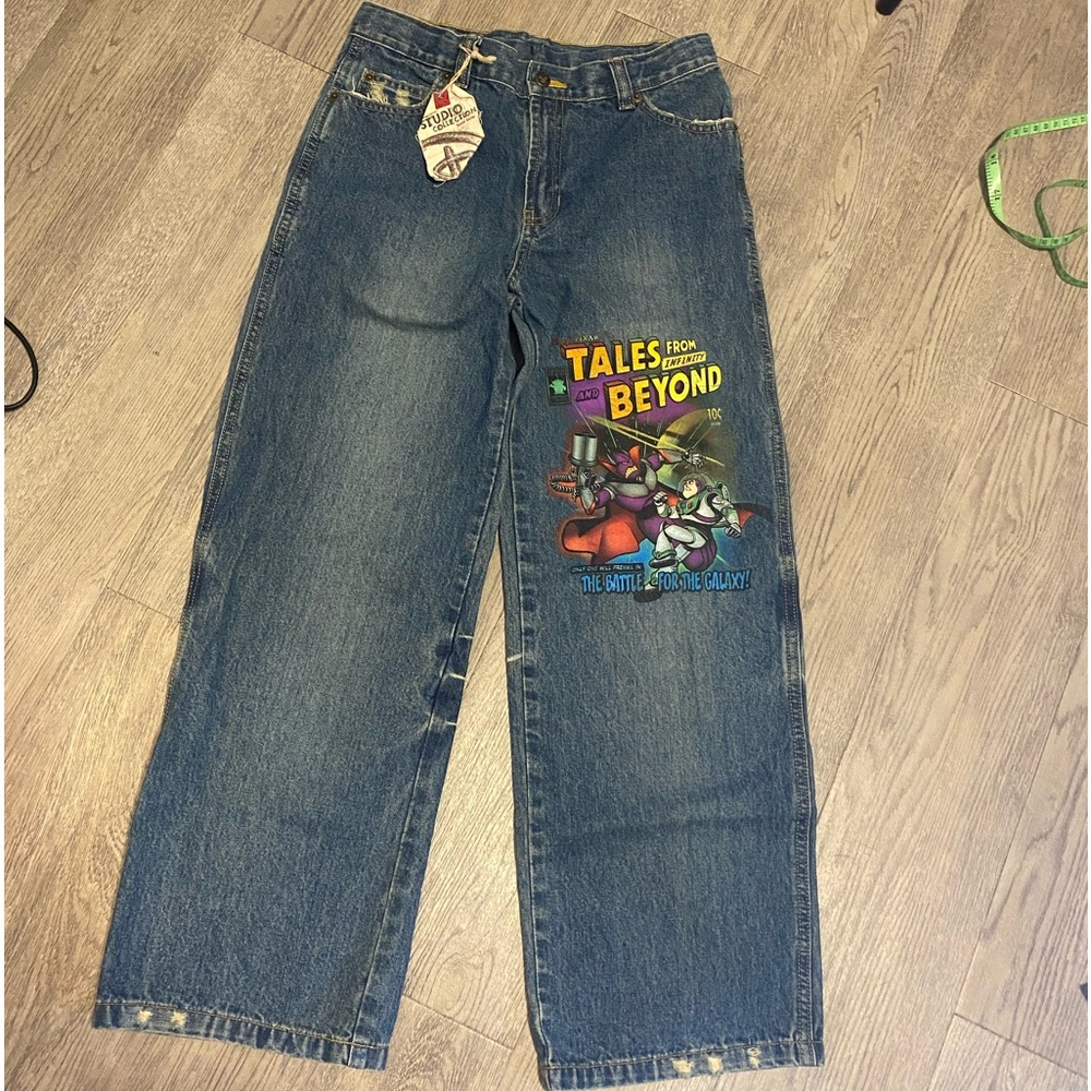 Size 12 tall boys Buzz lightyear jeans